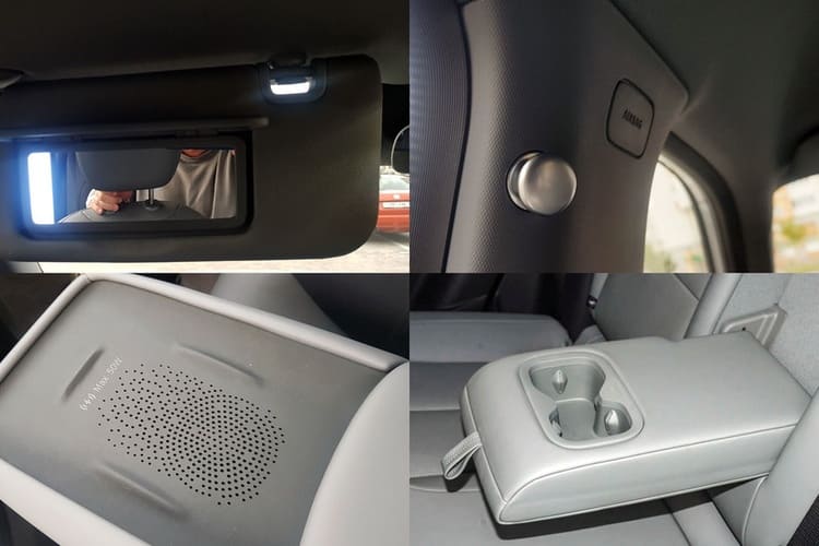 Некоторые «фишки» в интерьере кроссовера Dongfeng Vigo