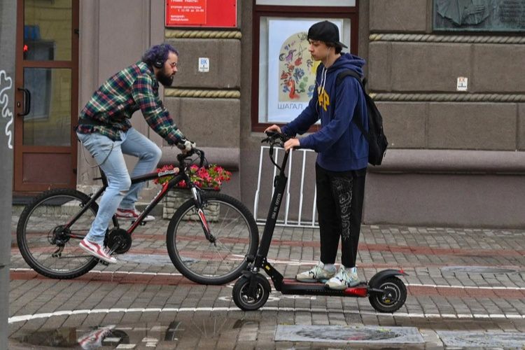 поездок на кикшеринге